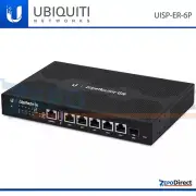 Ubiquiti Networks UISP EdgeRouter 6P, PoE, SFP, Layer 2 Switch, ER-6P