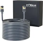 for Starlink Cable Gen 3/Mini, 25M/82FT Replacement Cable Compatible with Starlink Standard V3 and Mini Ethernet Cable Extension Waterproof Outdoor Gray