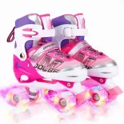 NEW, Adjustable Kids Roller Skates, #EK21725-216