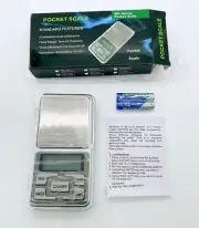 Mini Pocket Scale 200g x 0.01g – Digital Gram Scale With Lid
