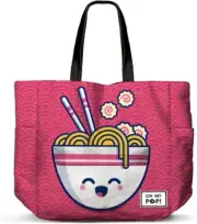Oh My Pop Yaki-Horizontal FAN Shopping Bag, Pink