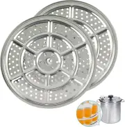 2Pack Stainless Steel Canner Rack - 11-Inch Pressure Canning Rack for Pressure C