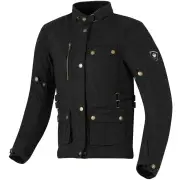 Harriet Ladies Black Waxed Motorcycle Jacket