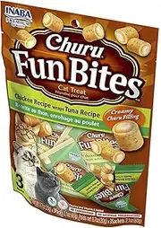 INABA CAT CHURU FUN BITE CHKN WRAP CHKN 60G 6PK(OM6)