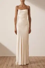 Shona Joy Dress Cream Size 12