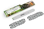 Cut Kit Number 4 Stihl 2 Chains With BAR for Chainsaw Ms 180 - Ms 211 181