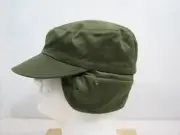 USN INTERMEDIATE COLD WEATHER WOOL CAP NEW OLD STOCK 1961 VIETNAM ERA MEDIUM
