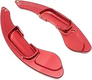 Car Steering Wheel Shift Paddles for M&azda 3 Axela 6 Atenza 2014 2015 2016 2017 2018 & CX5 CX-5 2016-2018 Car Steering Wheel Shift Paddle Shifter Extension 2Pcs HTEOPOEKFR(Red)