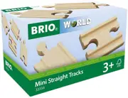 Brio World Mini Straight Track Pack 4pc 33393