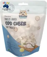 Freeze Dried Cod Cubes Cat Treats 20G