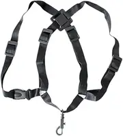Saxophone Strap Sax Shoulder Strap Watch Sax Practice Harness Saxophone Neck Strap Small Silicone Whisk Musical Instruments Saxophone Chest Strap Drawstring Adjustable Child Nylon
