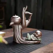 Tea Ceremony Accessories, Purple Clay, Tea Drain Filter, Little Monk Decor