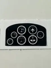 PT-19 Similar Replica Cox 049 Instrument Panel Airplane Sticker Reproduction