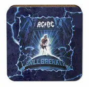 ACDC Ballbreaker Album Cork Back Drink Coaster