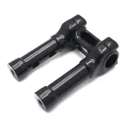 6" Riser 1.25" Handlebar Top Clamp For Harley Davidson CNC Black
