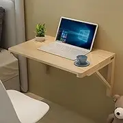 Wall Mounted Folding Table Space Saving Wooden Desk for Computer Study Kitchen Dining 100 * 60cm