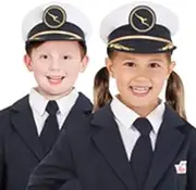 Rubie's Unisex Qantas Pilot's Hat