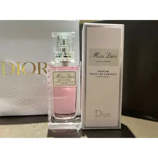 9.5成新 正品 Dior 迪奧 專櫃 購入 Miss Dior 髮香噴霧 30ml  附紙袋 2手 香水