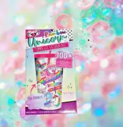 Rainbow UNICORN Tumbler Design Kit DIY Easy Craft BPA Free 100 Stickers Creativ