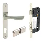 Zanda Juno Longplate Door Handle - Available in Various Finishes and Function