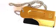 ANQIAO U.S. Paratrooper Airborne WWII WW2 US Cricket Clicker Clacker with Strap D-Day Signaling Whistle