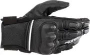 Alpinestars Phenom Air Perforated Motorcycle Gloves, black-white, Size 3XL for Men Black White