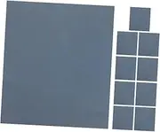 BESPORTBLE 10 Sheets Bird Cage Liner Sandpaper Parrot Cage Mats Bird Gravel Liner Paper Professional