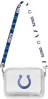Littlearth Indianapolis Colts NFL Clear Fanny Fan Purse