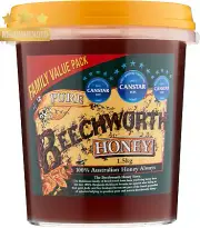 Pure 100% Australian Honey Tub 1.5kg Natural Raw Unpasteurized