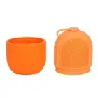Facial Beauty Ice Roller With Brush Reusable Silicone Ice Cube Massager Skin ADS
