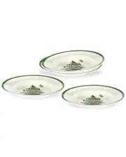Spode Christmas Tree Set of 4 Soup Plates