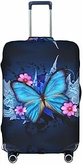 [YTORA] Cute Butterfly Luggage Cover Anti-Scratch Suitcase Protector Fits 18-32 Inch Luggage