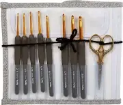 Tulip ETIMO Crochet Hook Set Premium Gold TEG-001 from JAPAN F/S