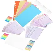 BCOATH Professional Loose Leaf Paper 6 Hole Notebook Refill Replaceable Planner Pages Accessories