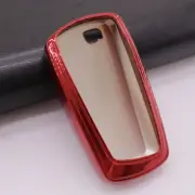 TPU Car Remote Key Case Red For BMW F30 F20 X1 X3 X5 X6 X7 E30 E34 E90 E60 (for: BMW)