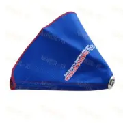 Shift Boot Cover Blue Racing Fabric Red Stitch For MT/AT Shift knob For Mazda