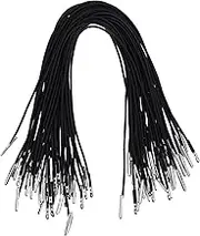 DOITOOL 50 Pcs Elastic Barbed Cords Highly Stretchable Strings with Metal Ends for Crafting Outdoor Activities and DIY Projects Durable for Reliable Use