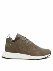 Adidas Men's NMD_C2 Suede Tan/White Sz 8.5 BY9913 Fashion Shoe