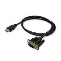 在飛比找蝦皮商城優惠-HDMI 轉 VGA 鍍金 OD5.5MM 黑 HDMI 線