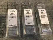 205 pcs CRUCIAL Memory Case DDR2 DDR3 DDR4 DIMM for NOTE BOOK SERVER DESK TOP