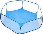 Portable Pet Playpen Ball Pit Container for Small Animals Easy to Carry Store for Home Outdoor Fun