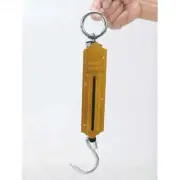 50kg Steel SPRING BALANCE Pocket SCALE Weighing Hanging Butchering luggage
