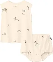 [THE NORTH FACE] Baby One Piece Bloomers Set, B, Little Breeze F/S, Onepiece & Bloomers