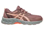 Asics Pre Venture 9 GS Kids Trail Running Shoes - Rubble Red/Fawn