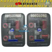 ES-300CC CDT AUDIO GOLD MID-EQ 3-WAY COMPONENT SPEAKERS TWEETERS CROSSOVERS NEW
