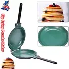 Double Side Non-stick Ceramic Coating Flip Frying Pan Pancake Maker Cookware -lu