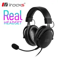 在飛比找PChome24h購物優惠-irocks Real 有線耳機