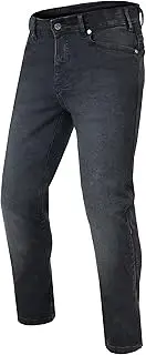 [REBELHORN] Classic III Men's Motorcycle Jeans, Aramid Fibre Lining, SAS-TEC Knee and Hip Protectors, Regular Fit