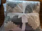 POTTERY BARN Wesley Reversible Quilt - Full/Queen - NWT