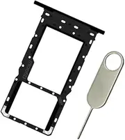 PHONSUN Replacement SIM Card Tray MicroSD Holder for Samsung Galaxy Tab A8 10.5" 2021 SM-X200 (Dark Gray)